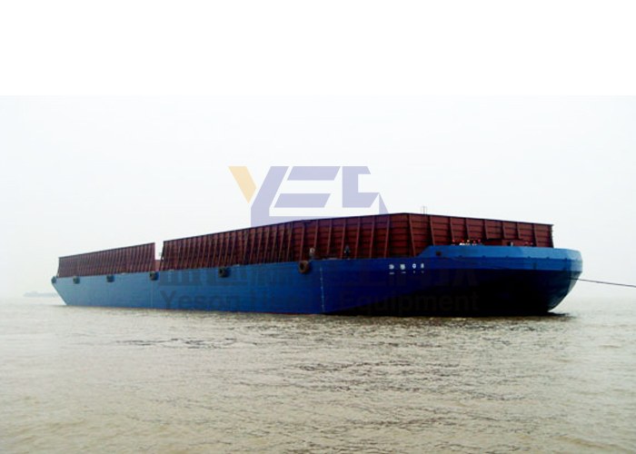 Deck cargo barge